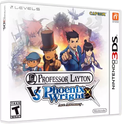 jeu Professor Layton vs. Phoenix Wright - Ace Attorney